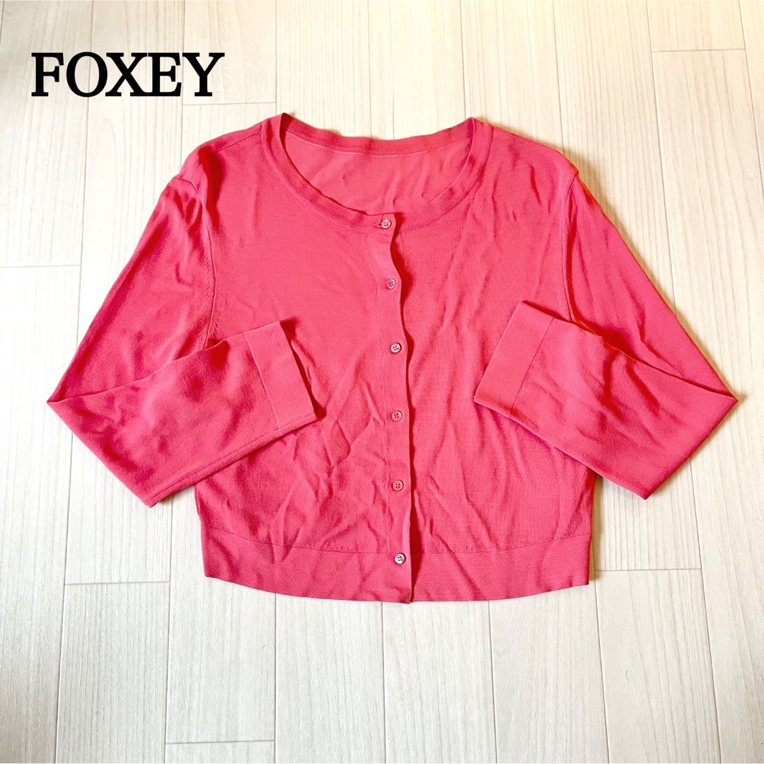 未使用 foxey フォクシー アッパースタンダード オペラピンク