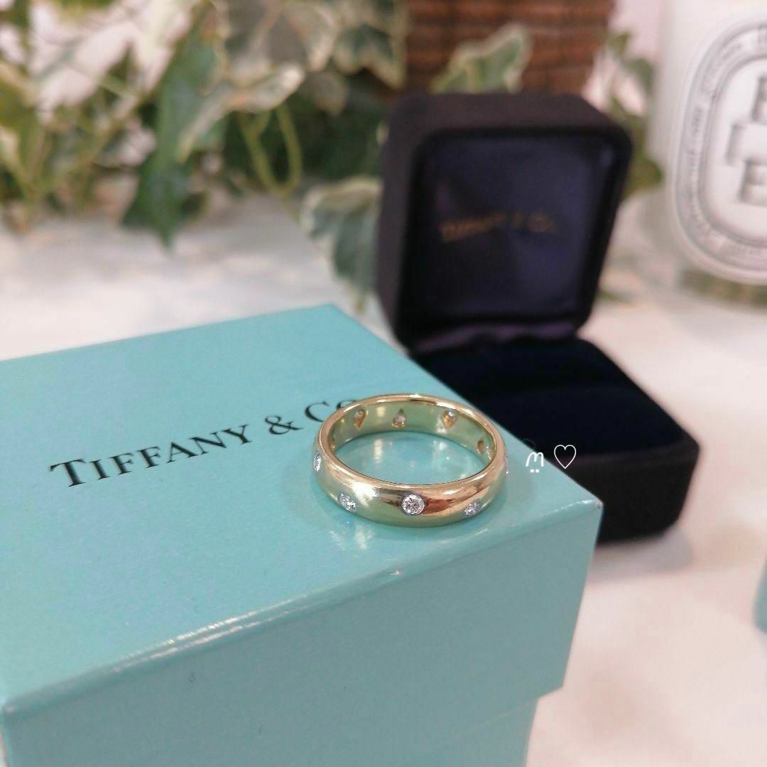 Tiffany & Co. - ティファニー ダイヤモンド ドッツリング 8号 k18 ...