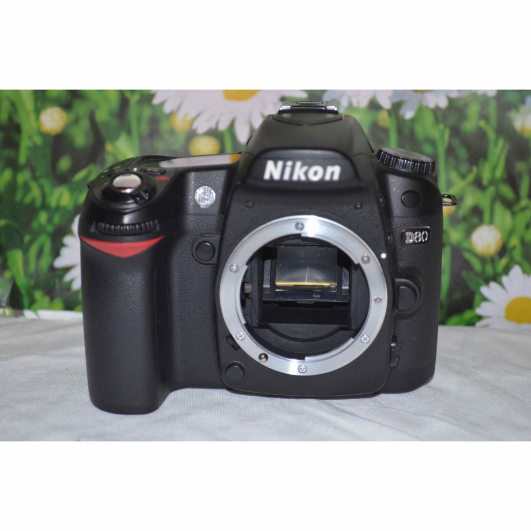 充電器❤美品❤超望遠❤初心者おススメ❤Wズームセット❤ニコン Nikon D80