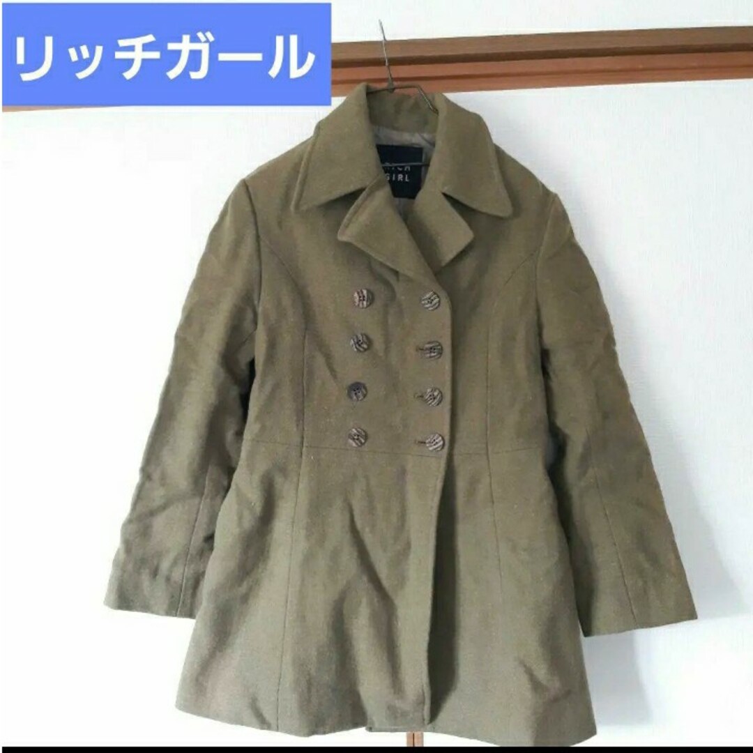 RICH GIRL　コート レディースのジャケット/アウター(チェスターコート)の商品写真