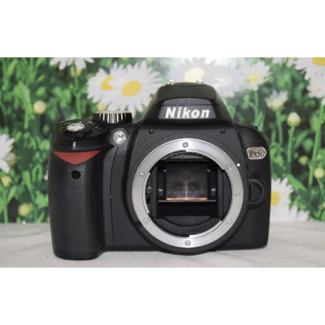 Nikon D60  一眼レフ 美品 望遠レンズセット取り置きということでしょうか