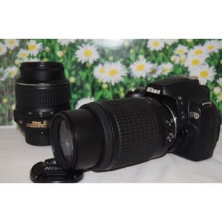 Nikon - Nikon デジタル一眼カメラ D3200 ダブルズームキット REDの ...