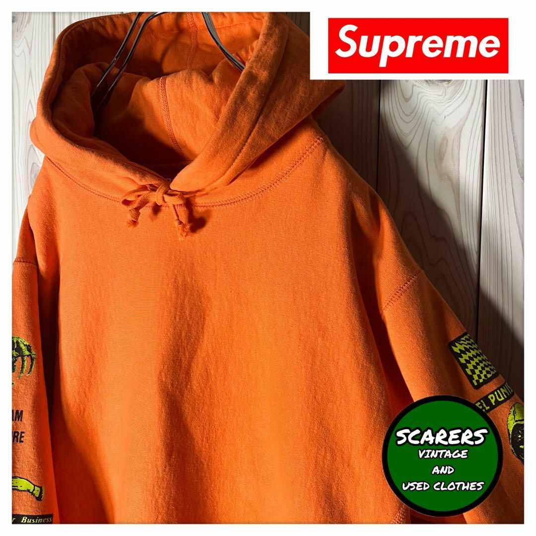 Supreme/ SweatshirtsメナスプルオーバーパーカーXL