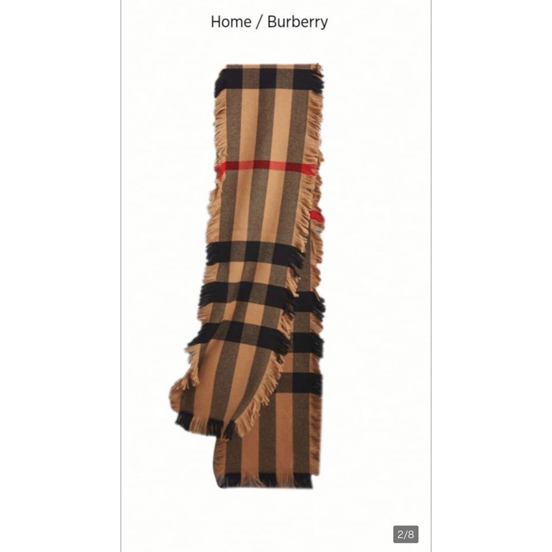 BURBERRY(バーバリー)のBurberry チェックマフラー レディースのファッション小物(マフラー/ショール)の商品写真