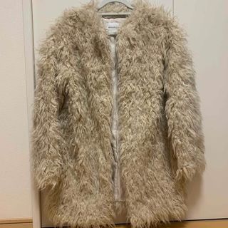 Lazy and easy smooth far coat ファーコート