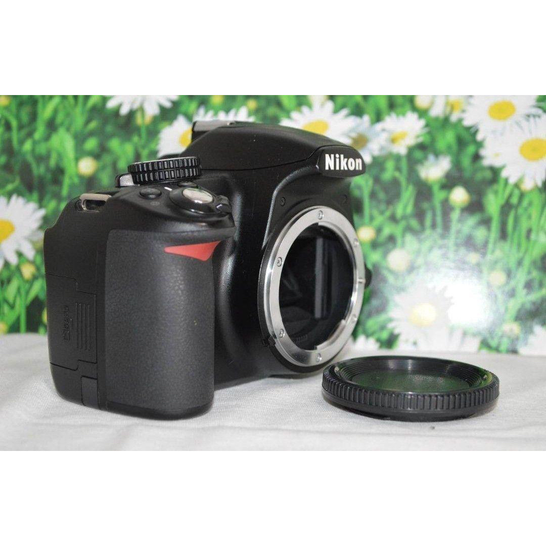 Nikon(ニコン)の❤️付属品充実の大満足の一品❣️Nikon D3100❤️カメラデビューに スマホ/家電/カメラのカメラ(デジタル一眼)の商品写真
