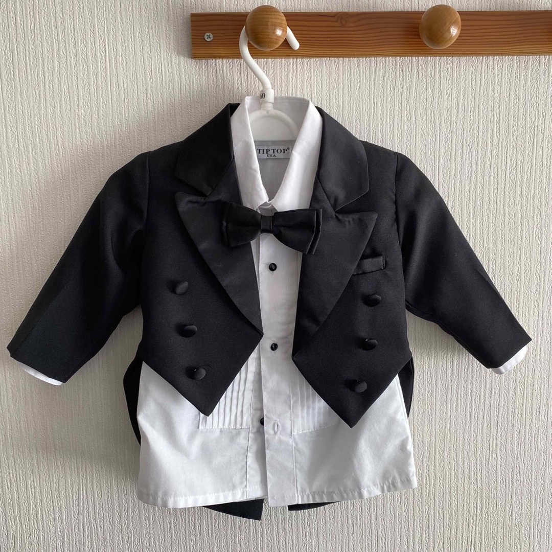 tip top(ティップトップ)のタキシード　18M キッズ/ベビー/マタニティのキッズ服男の子用(90cm~)(ドレス/フォーマル)の商品写真