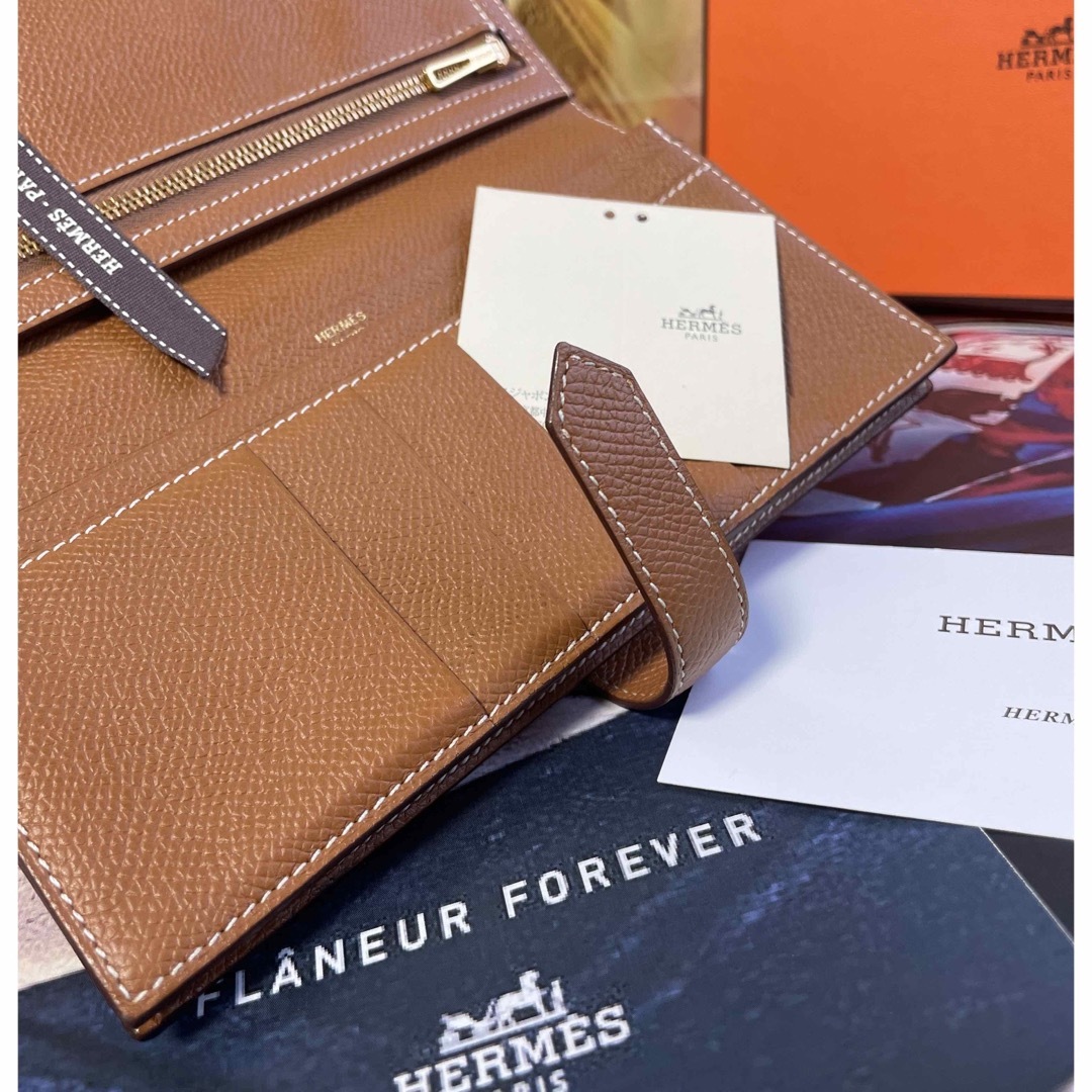 Hermes(エルメス)の【正規品】HERMES ほぼ未使用✨エルメス べアン スフレ 長財布 2021年 レディースのファッション小物(財布)の商品写真