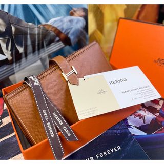 エルメス(Hermes)の【正規品】HERMES ほぼ未使用✨エルメス べアン スフレ 長財布 2021年(財布)