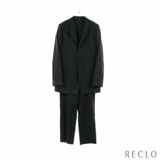 コムデギャルソンオムドゥ(COMME des GARCONS HOMME DEUX)の スーツ ウール ブラック(セットアップ)