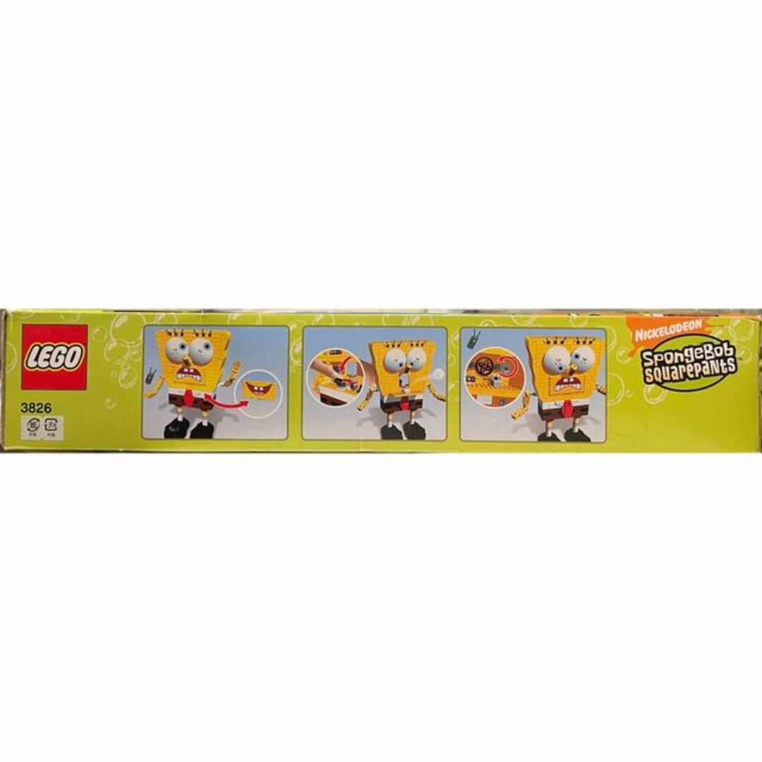 Lego(レゴ)のスポンジボブ　LEGO 3826 廃盤 エンタメ/ホビーのおもちゃ/ぬいぐるみ(キャラクターグッズ)の商品写真