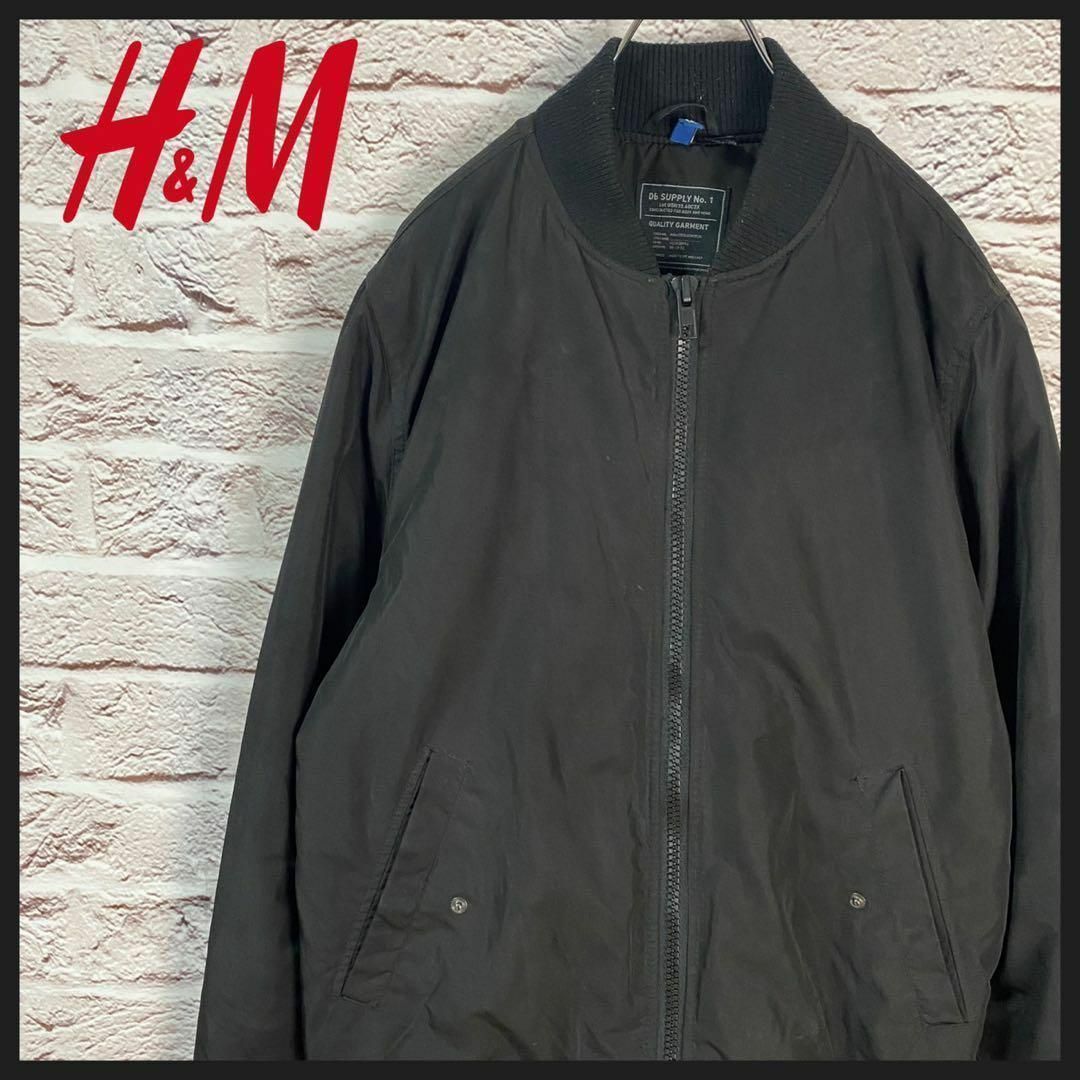 h&m MA-1 アウター メンズ　レディース　[ M ] メンズのジャケット/アウター(ブルゾン)の商品写真