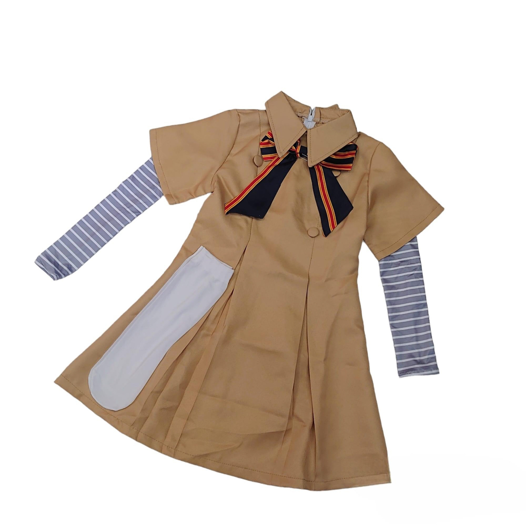 【新商品】 ワンピース アームカバー リボン タイツ 綺麗 女の子 子供 120 キッズ/ベビー/マタニティのキッズ服女の子用(90cm~)(ワンピース)の商品写真