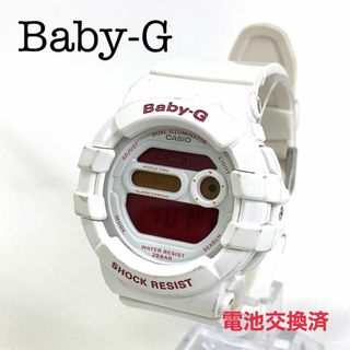 電池交換済 CASIO Baby-G ベビージー BGD-140 ホワイト G7