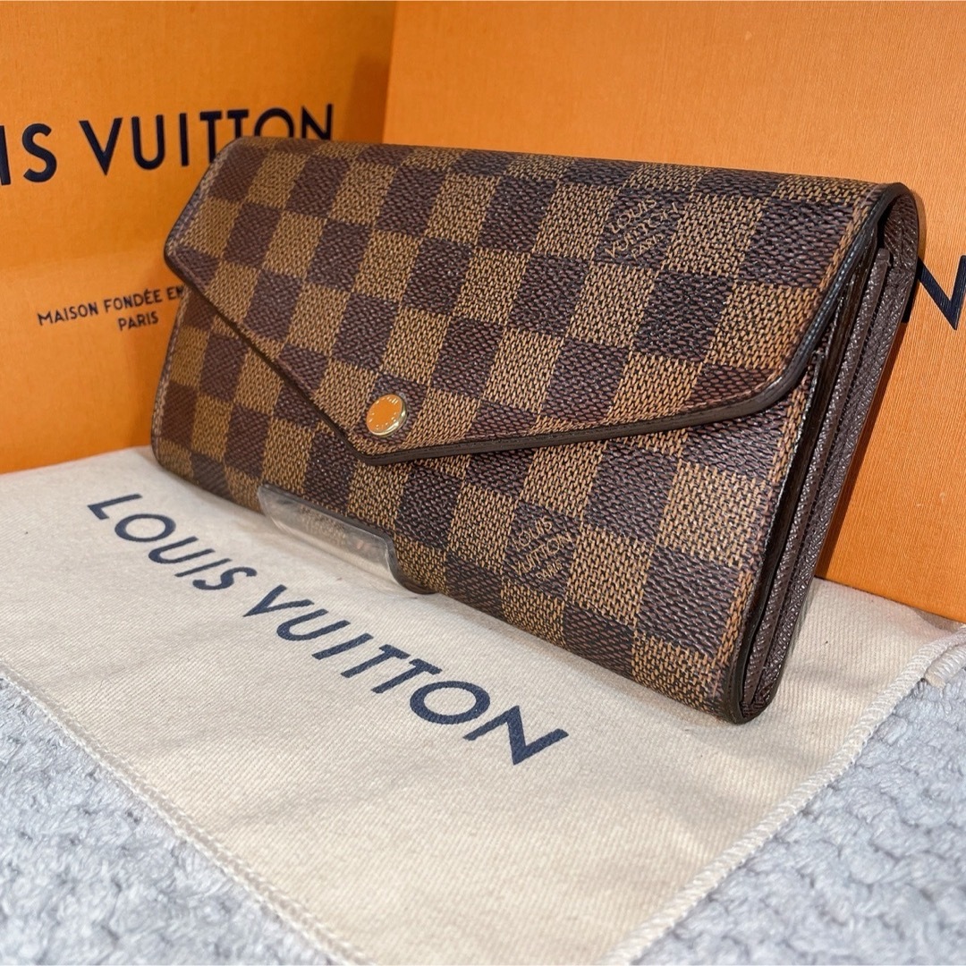 LOUIS VUITTON - 【極美品】 ルイヴィトン 新型 ポルトフォイユ サラ ...