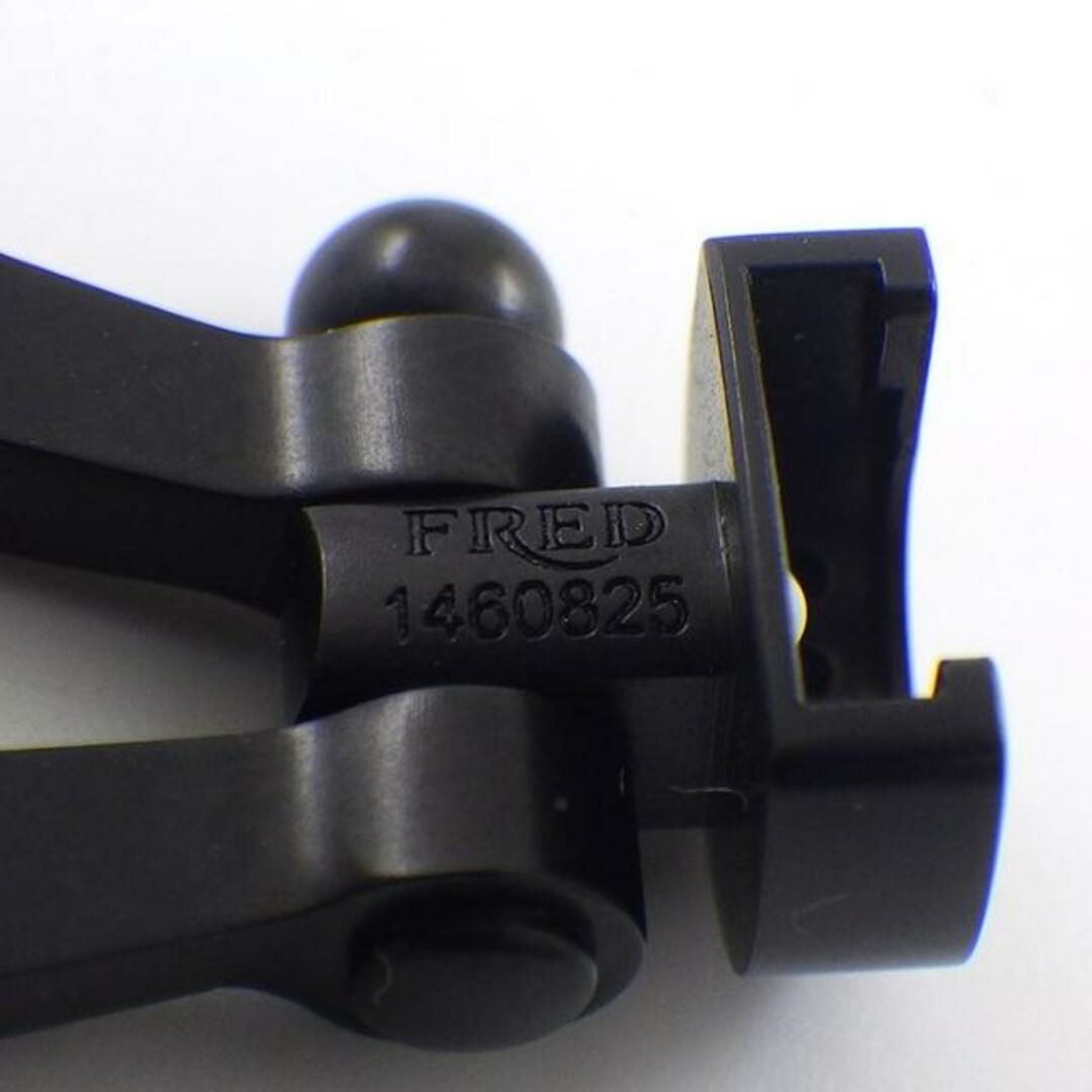 FRED(フレッド)のフレッド FRED ブレスレット フォース10 LM OB0164 ブラック ダイヤモンド 計0.32ct チタン SS 黒 【箱・保付き】 【中古】 レディースのアクセサリー(ブレスレット/バングル)の商品写真