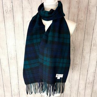 Johnstons - 【タグ付き】ジョンストンズ タータンチェック カシミア