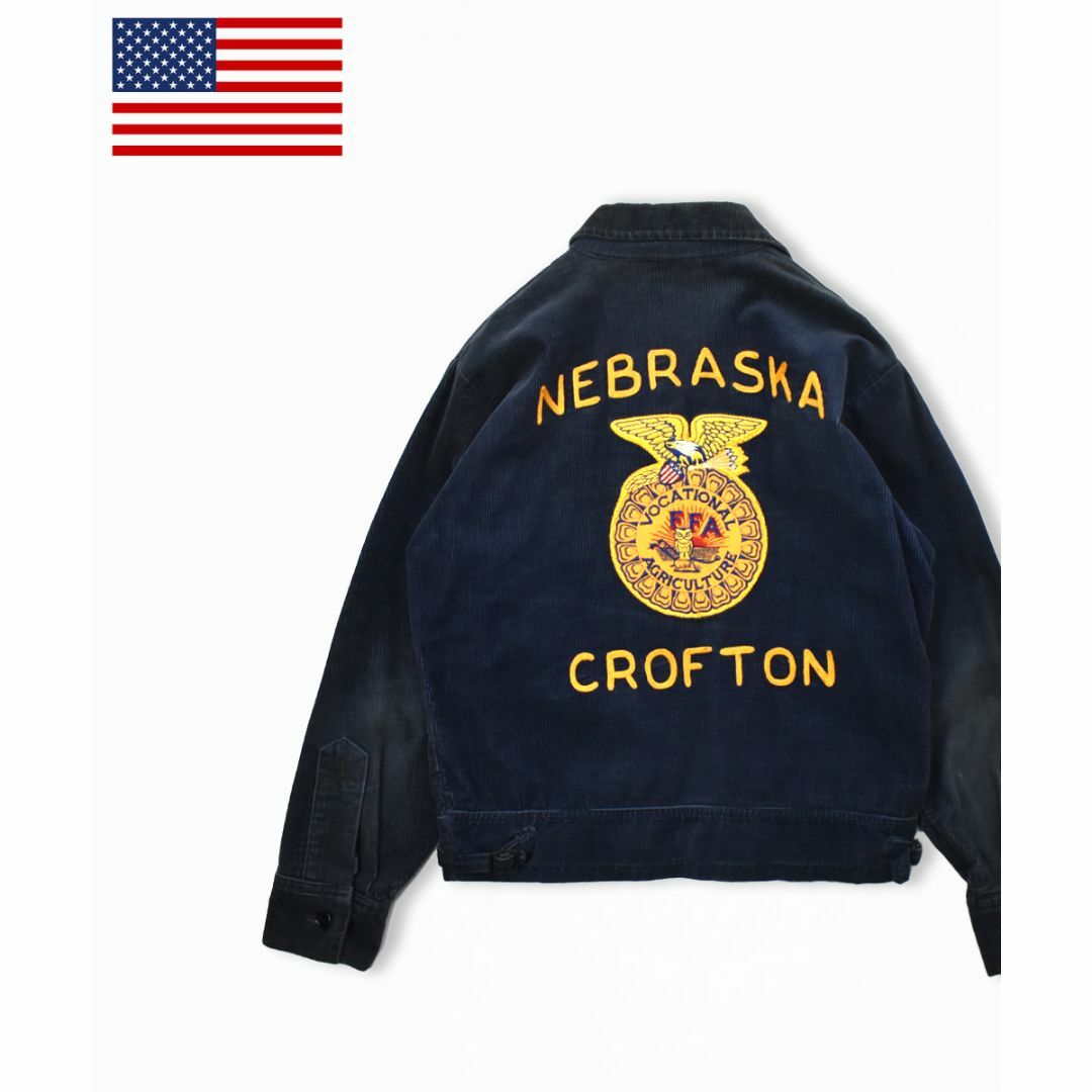 80's Vintage Nebraska crofton FFA ジャケット
