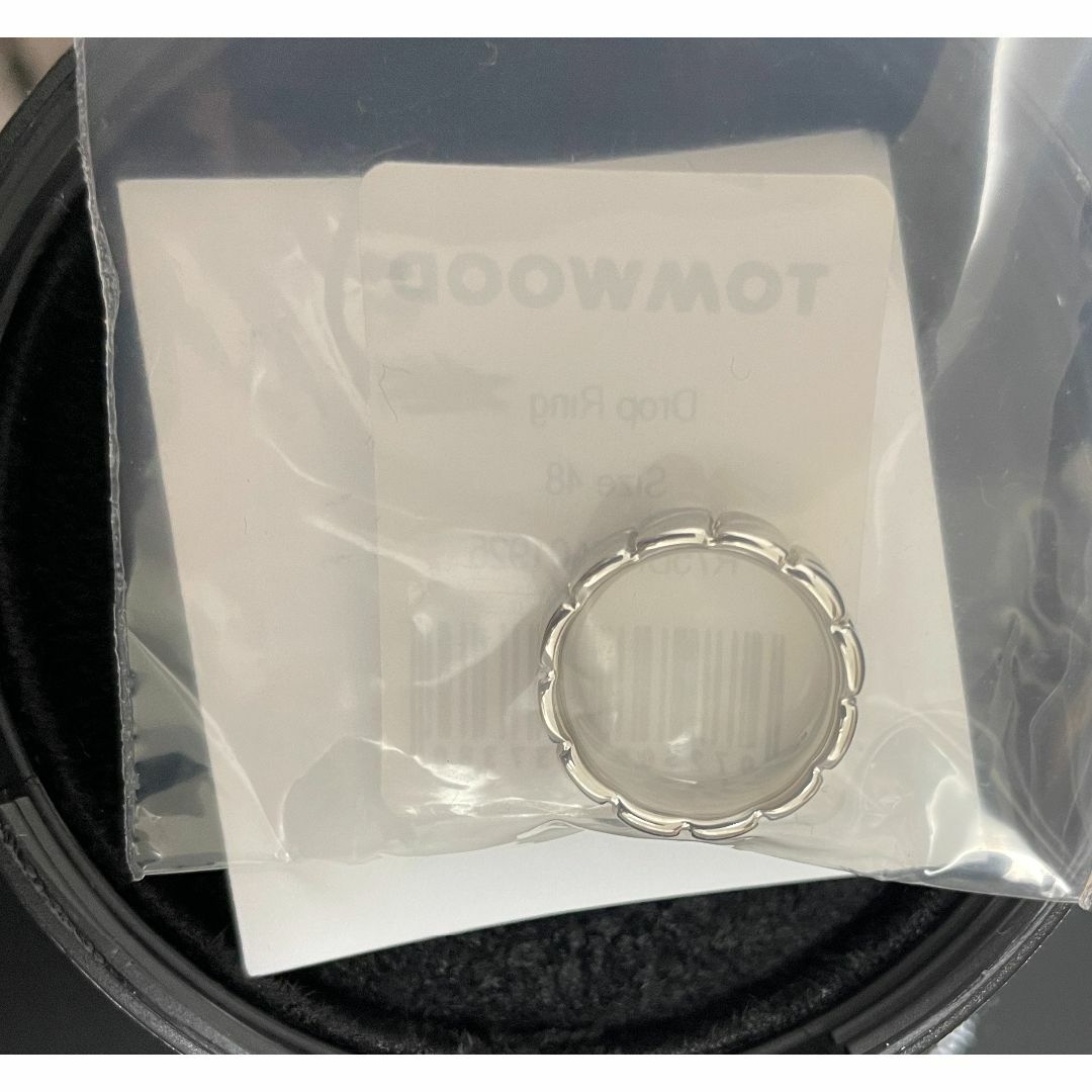 TOM WOOD(トムウッド)の新品 48 トムウッド DROP RING 925 Sterling リング メンズのアクセサリー(リング(指輪))の商品写真