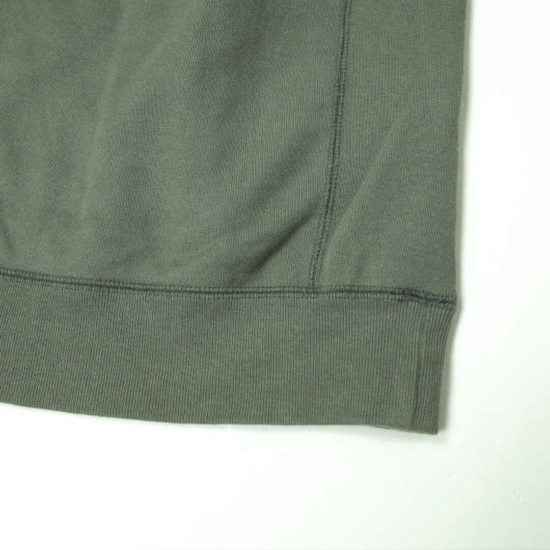 steven alan(スティーブンアラン)のSteven Alan スティーブンアラン 日本製 COTTON CREW NECK SWEAT - BOLD 裏起毛 クルーネックスウェット 8112-241-0344 XL OLIVE トレーナー プルオーバー トップス【中古】【Steven Alan】 メンズのトップス(スウェット)の商品写真