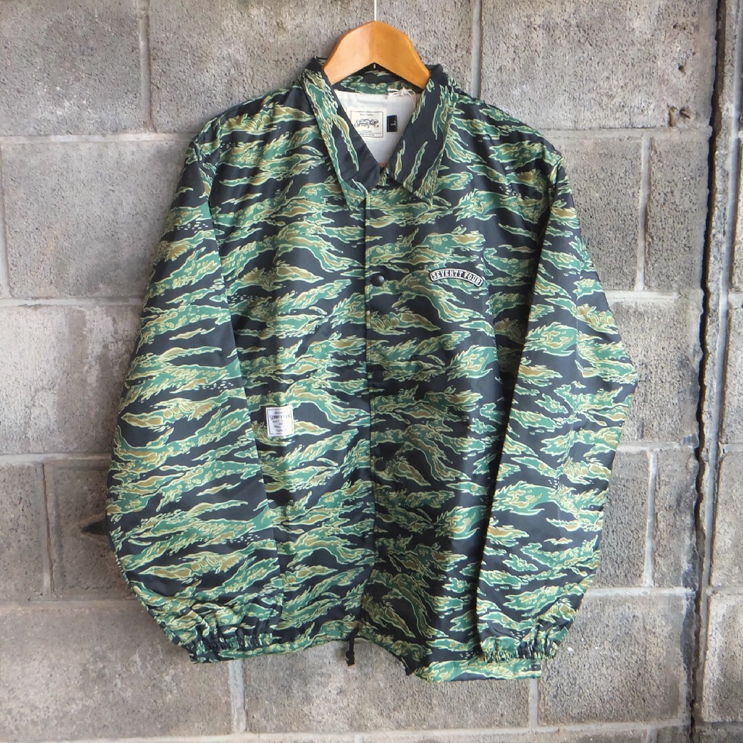 SEVENTY FOUR CAMOUFLAGE COACH JACKET XL