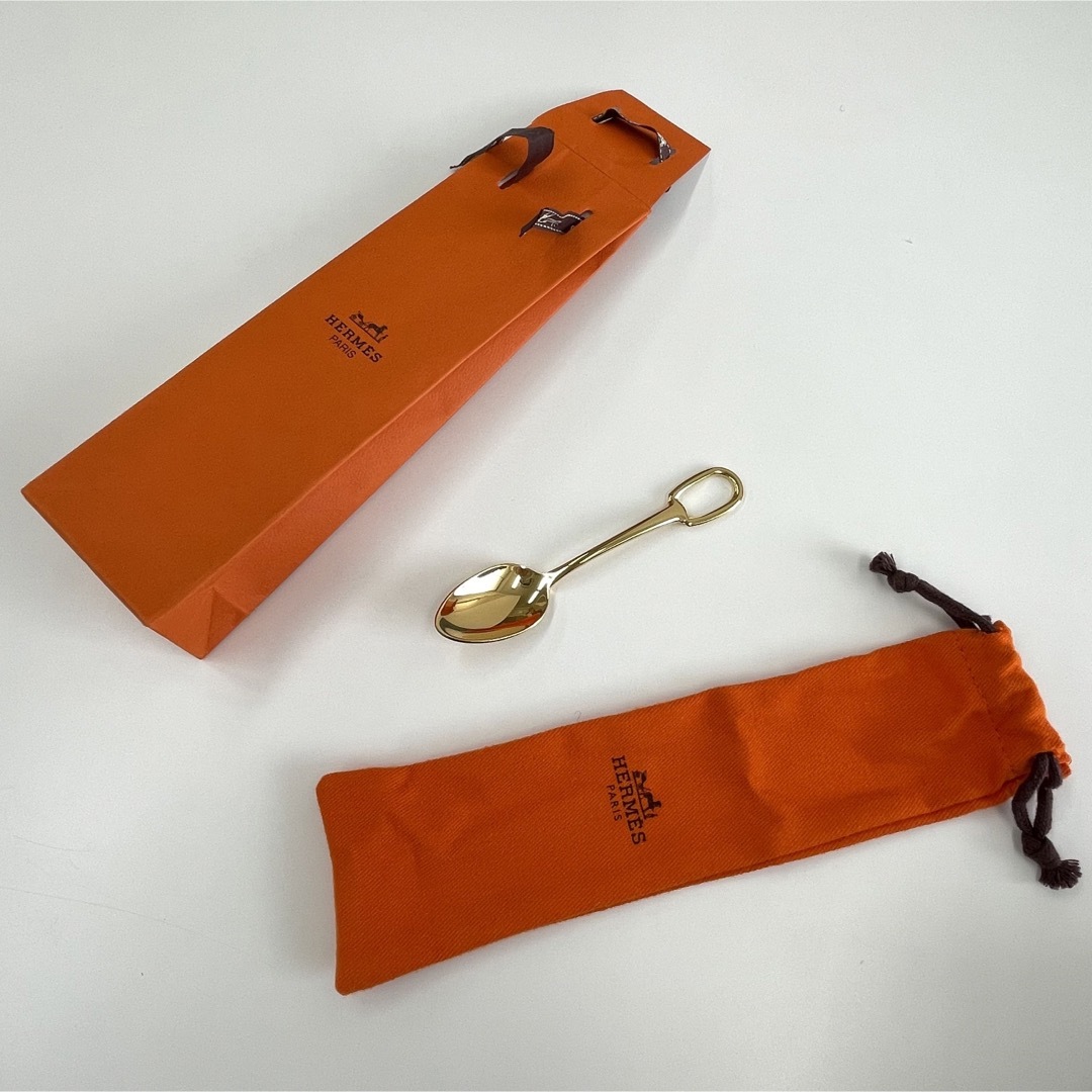 HERMES グランアテラージュ コーヒースプーン　新品