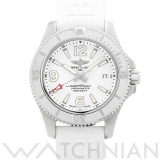 ブライトリング(BREITLING)の中古 ブライトリング BREITLING A17366D21A1S1 ホワイト メンズ 腕時計(腕時計(アナログ))