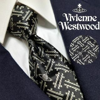 ヴィヴィアンウエストウッド ネクタイ ロゴ柄 Vivienne Westwood