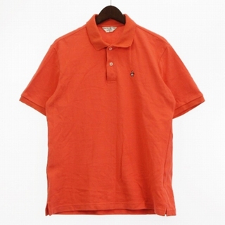 シップス(SHIPS)のシップス マンシングウェア ポロシャツ 半袖 ロゴ刺繍 オレンジ系 5(ポロシャツ)