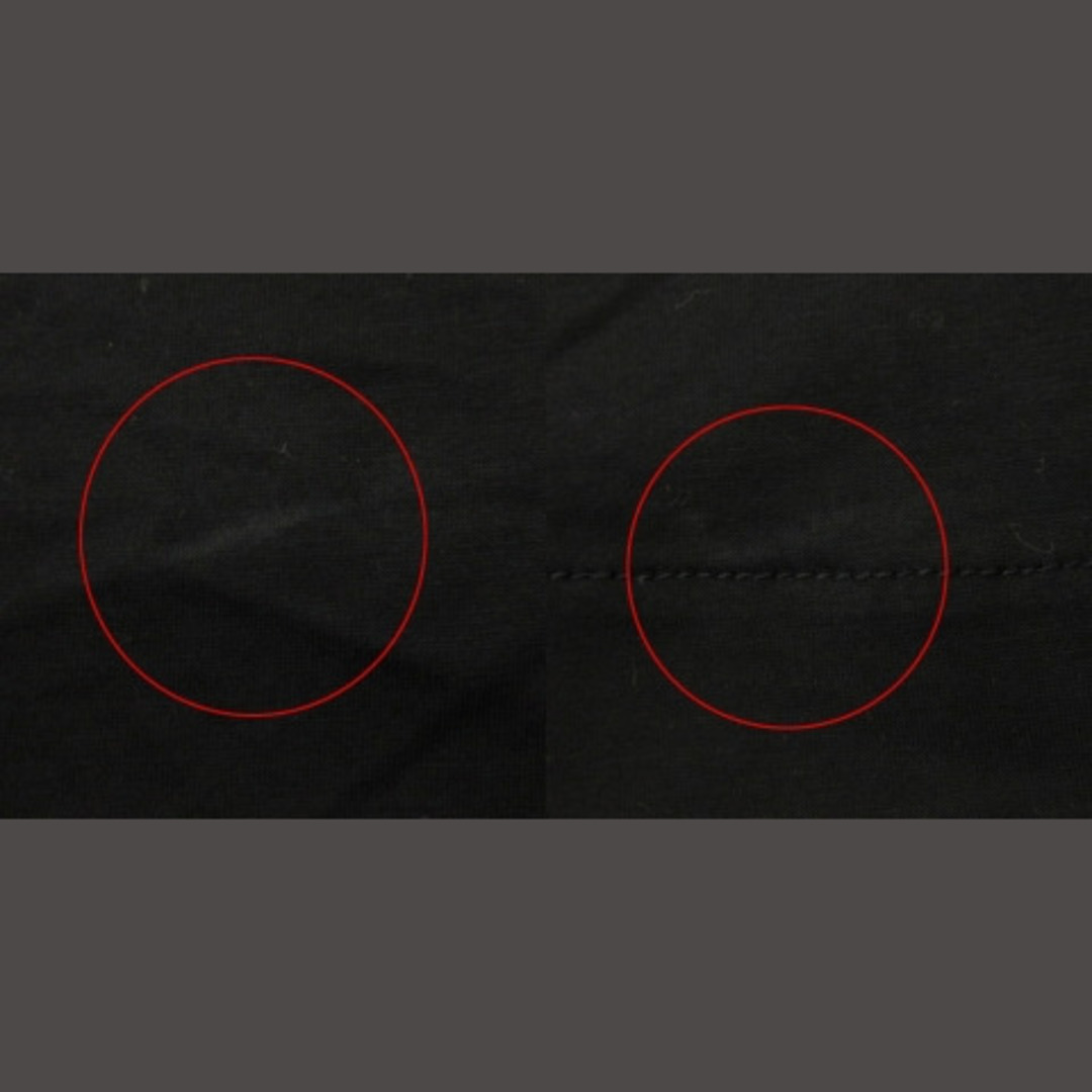 other(アザー)のコーヘン Tシャツ カットソー 半袖 ツイード 異素材 ブラック 36 レディースのトップス(カットソー(半袖/袖なし))の商品写真