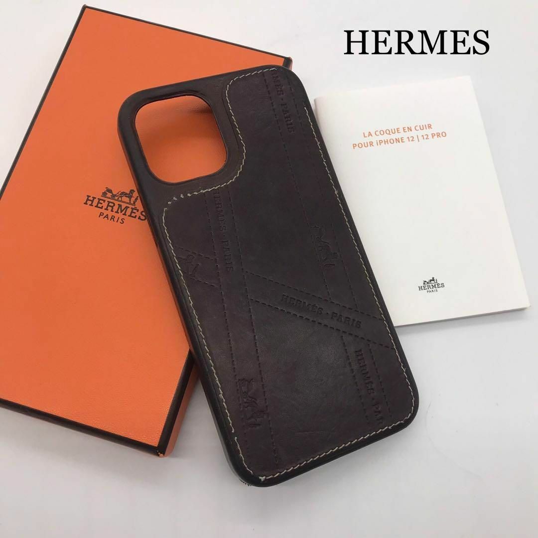 Hermes - 【美品】エルメス ボルデュック バレニア iPhone12 12pro用