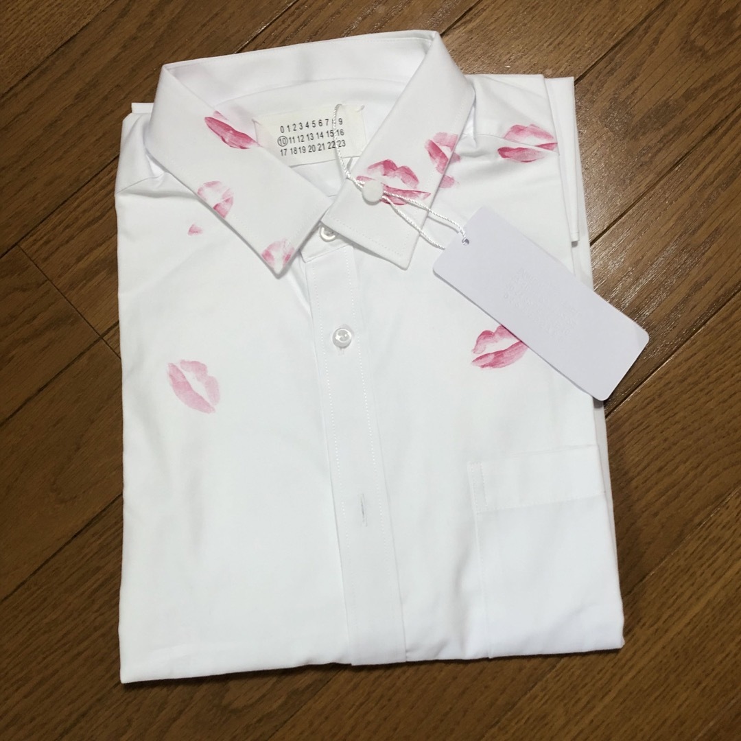 【値下げ】マルジェラ　キスマーク　シャツ