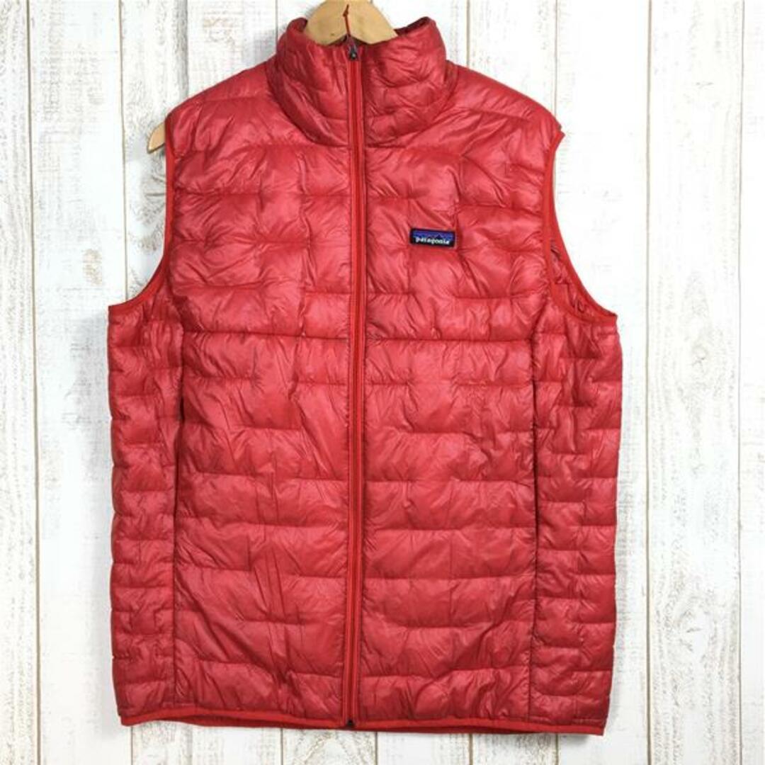 patagonia(パタゴニア)のMENs L  パタゴニア マイクロ パフ ベスト MICRO PUFF VEST プルマフィル インサレーション PATAGONIA 84075 FRE Fire レッド系 メンズのメンズ その他(その他)の商品写真