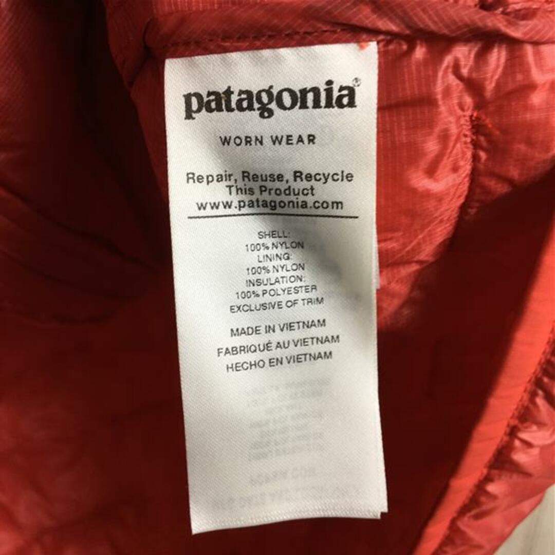 patagonia(パタゴニア)のMENs L  パタゴニア マイクロ パフ ベスト MICRO PUFF VEST プルマフィル インサレーション PATAGONIA 84075 FRE Fire レッド系 メンズのメンズ その他(その他)の商品写真