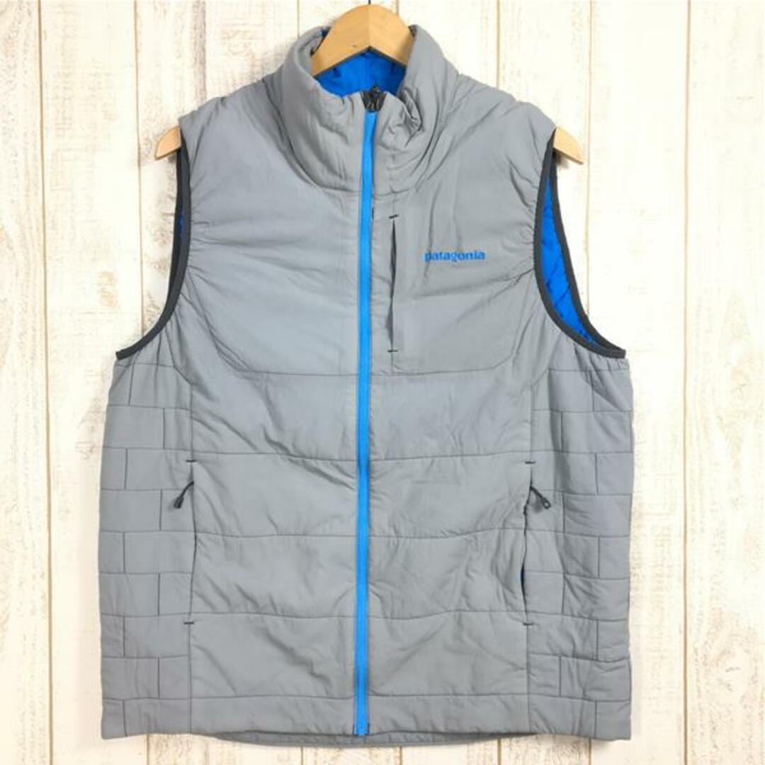 MENs L  パタゴニア ナノエア ベスト Nano-Air Vest フルレンジ インサレーション PATAGONIA 84270 DFTG Drifter Grey グレー系