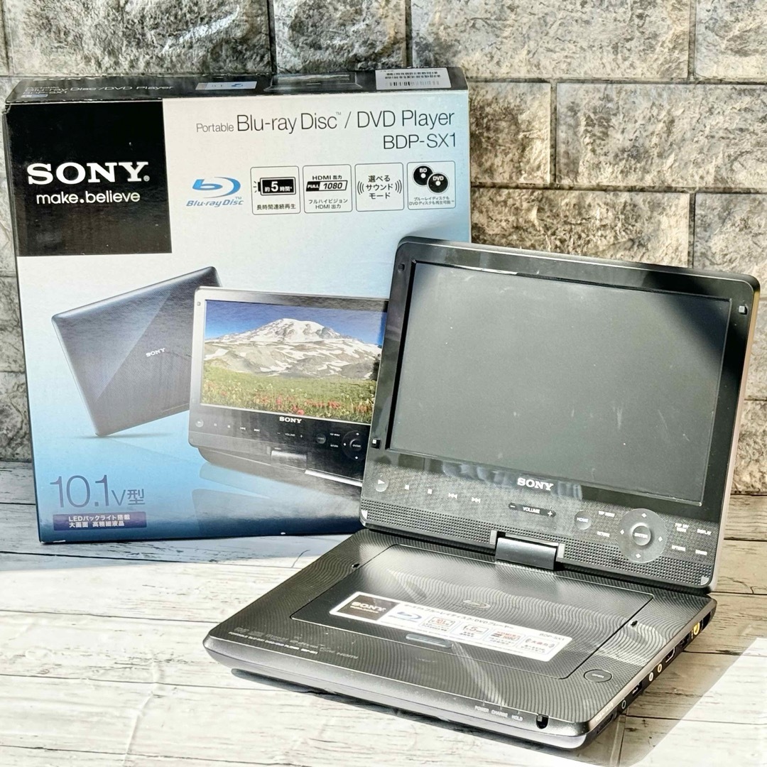 SONY ポータブル ブルーレイ プレーヤー BDP-SX1