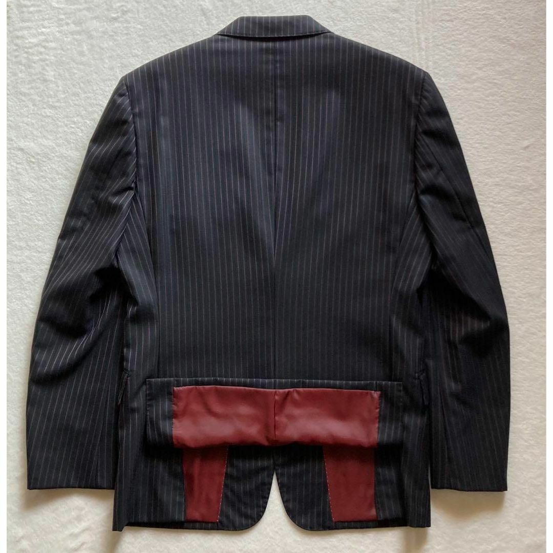 【美品】バーバリーブラックレーベル SUPER100's スーツ セットアップ