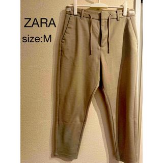 ザラ(ZARA)のメンズ　スラックス　ベージュ(スラックス)