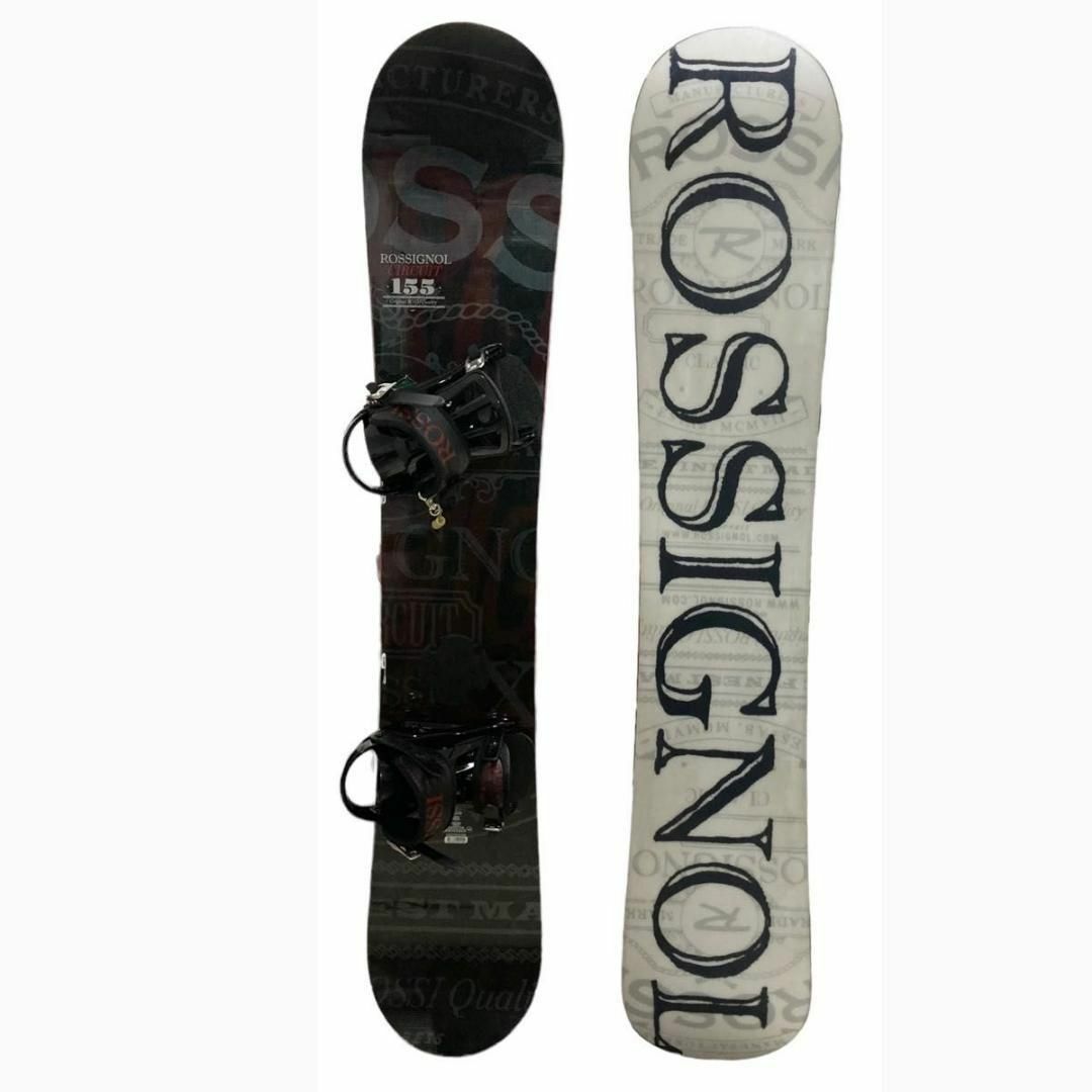 ROSSIGNOL(ロシニョール)のスノーボード　ロシニョール　サーキット　155 バインもロシニョール スポーツ/アウトドアのスノーボード(ボード)の商品写真