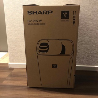 シャープ(SHARP)のSHARP ハイブリッド式加湿器 HV-P55-W(加湿器/除湿機)