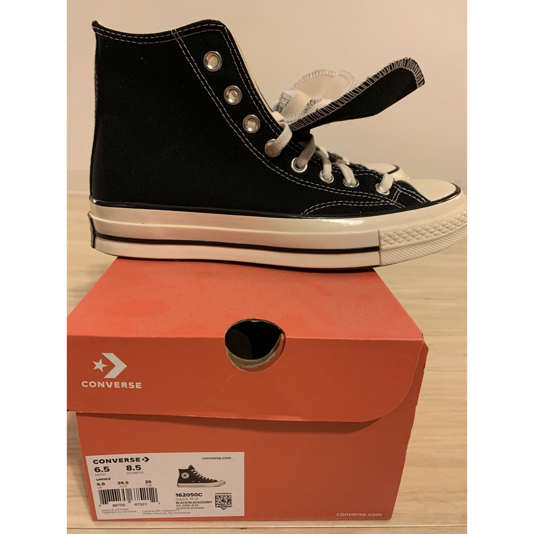 25㎝ CONVERSE CT70 チャックテイラー コンバース ブラック