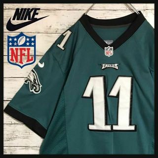 ナイキ(NIKE)の【ナイキ】ＮＦＬ　イーグルス　アメフトゲームシャツ　ワッペン　Ｆ312(その他)