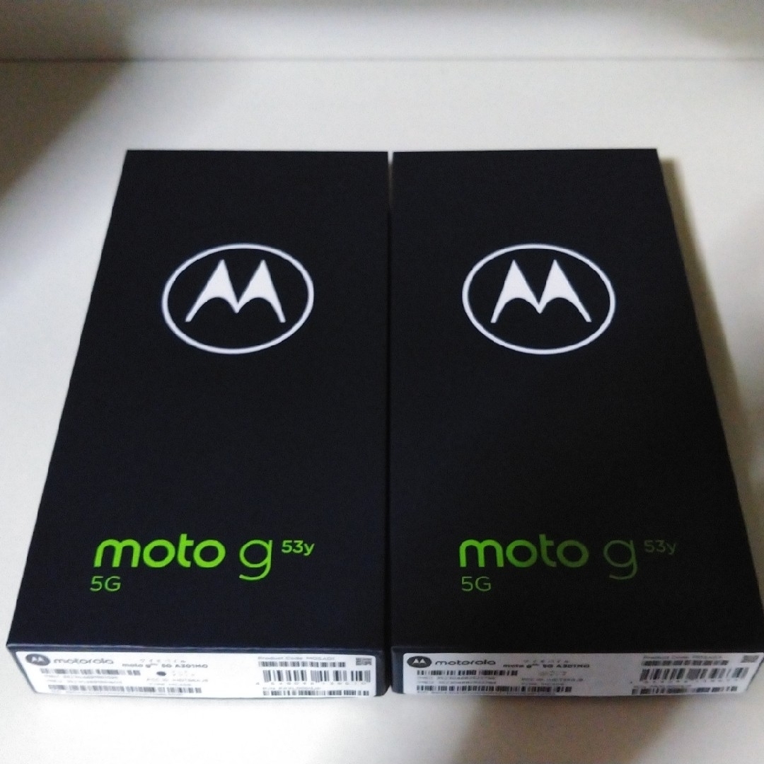 2個セット★新品★moto g53y 5G 128 GB Softbankモトローラ