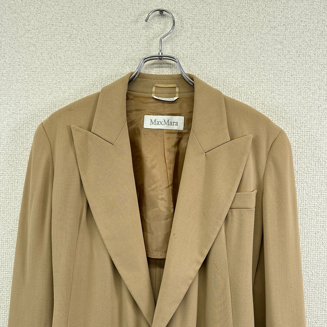 ○イタリア製○ MaxMara マックスマーラ ジャケット アウター ベージュ