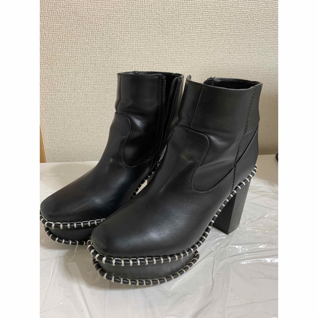 moussy マウジー ブーツ WOOD SOLE BOOTS