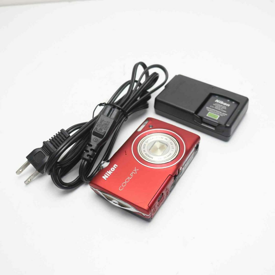 超美品 COOLPIX S5100 クリアレッド特記事項