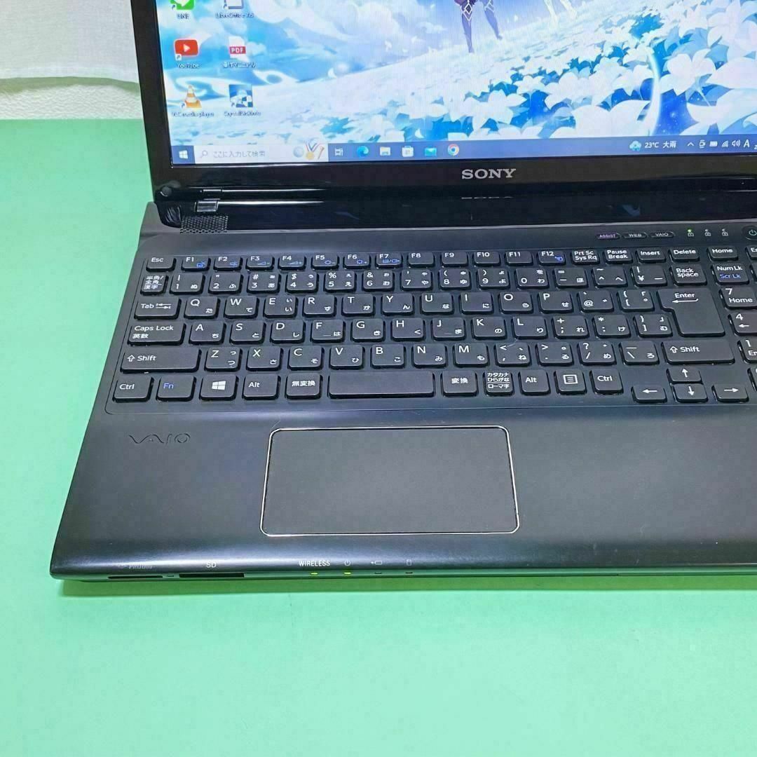 SONY - A60人気のVAIO⭐️爆速SSD新品⭐️カメラ付き⭐️すぐ使える ...