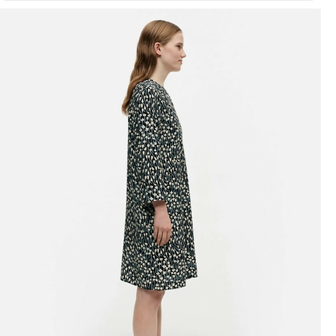 marimekko(マリメッコ)のmarimekko　Altaani Tuulahdus ワンピース40 レディースのワンピース(ミニワンピース)の商品写真