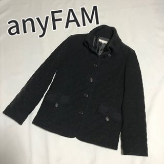 エニィファム(anyFAM)のanyFAM エニィファム　リブ コーデュロイ 中綿 キルティング ジャケット(その他)