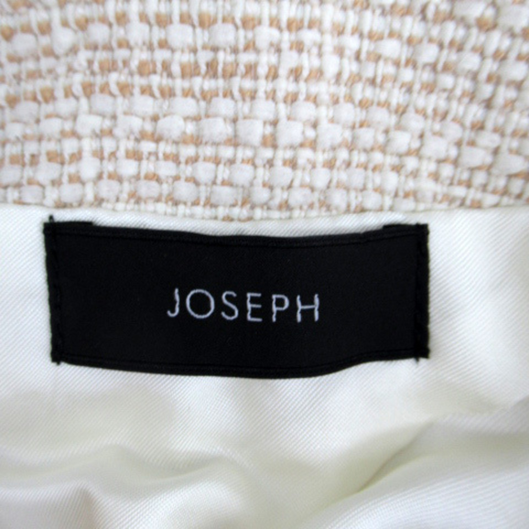 JOSEPH - ジョセフ JOSEPH ノーカラージャケット ツイード 36 ライト